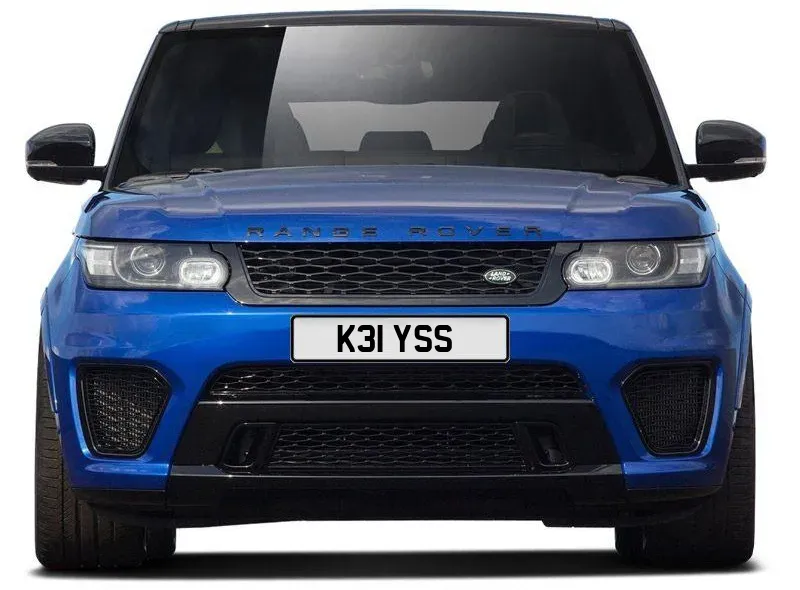 Picture of a vehicle with K31 YSS registration